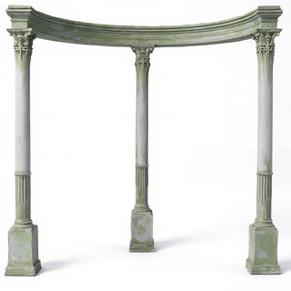 Gazebo Temple III Garden Structure — Mossy Green finish