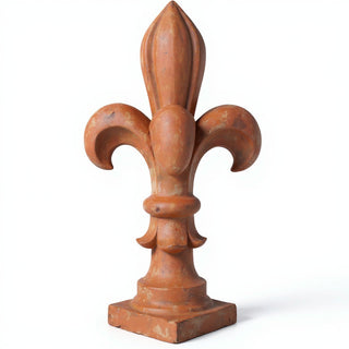Fleur De Lis Monticello Pedestal - 35-inch — Metro finish