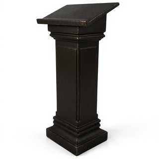 Podium with Full Front - 49-inch — Iron finish