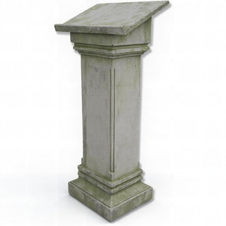Podium with Full Front - 49-inch — Mossy Green finish