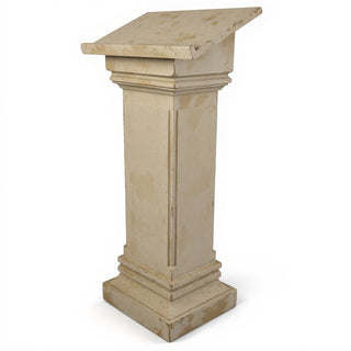 Podium with Full Front - 49-inch — Museum Terracotta finish