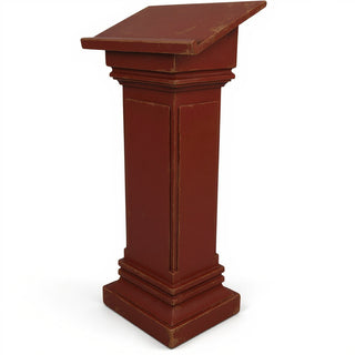 Podium with Full Front - 49-inch — Rust finish
