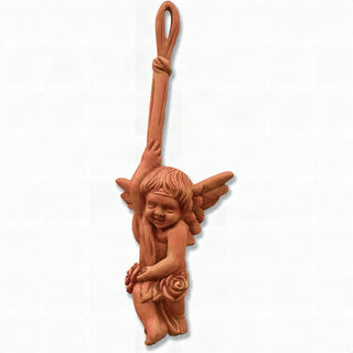 Small Hanging Angel Wall Plaque - 18-inch — Metro finish