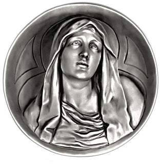 Mary Roundel Statue - 12-inch