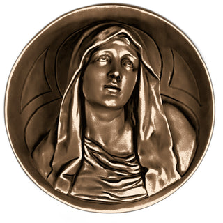 Mary Roundel Statue - 12-inch