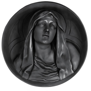 Mary Roundel Statue - 12-inch