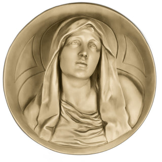 Mary Roundel Statue - 12-inch