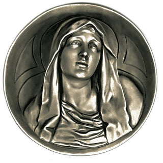 Mary Roundel Statue - 12-inch