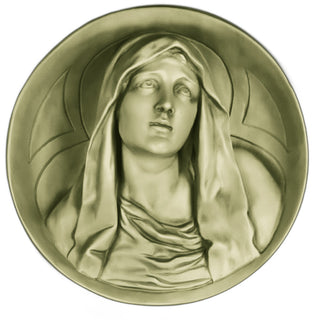 Mary Roundel Statue - 12-inch