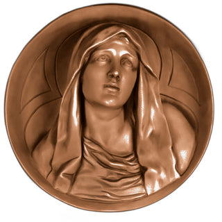 Mary Roundel Statue - 12-inch