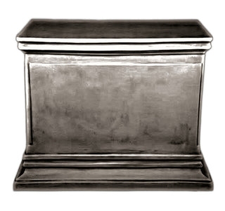 Rect. Panel Ped. 43X21X30(Hf) Statue - 30-inch