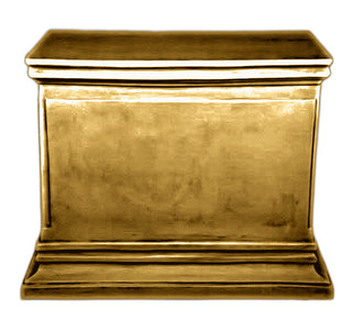 Rect. Panel Ped. 43X21X30(Hf) Statue - 30-inch