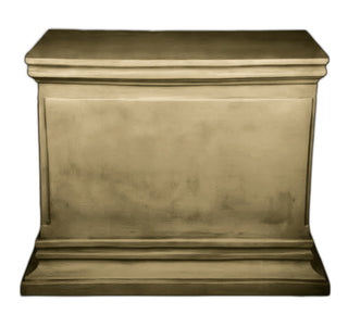 Rect. Panel Ped. 43X21X30(Hf) Statue - 30-inch