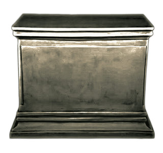 Rect. Panel Ped. 43X21X30(Hf) Statue - 30-inch