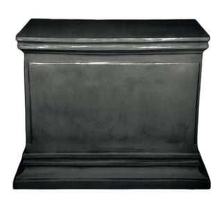 Rect. Panel Ped. 43X21X30(Hf) Statue - 30-inch