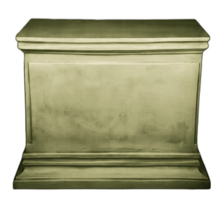 Rect. Panel Ped. 43X21X30(Hf) Statue - 30-inch