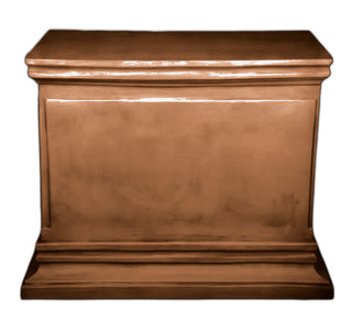 Rect. Panel Ped. 43X21X30(Hf) Statue - 30-inch