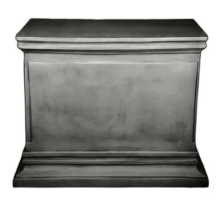 Rect. Panel Ped. 43X21X30(Hf) Statue - 30-inch