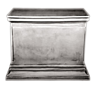 Rect. Panel Ped. 43X21X30(Hf) Statue - 30-inch