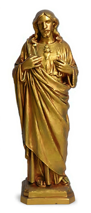 Sacred Heart-16" Statue - 16-inch