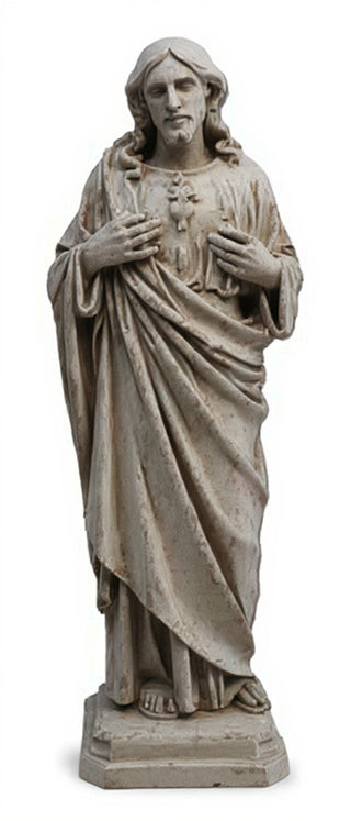 Sacred Heart-16" Statue - 16-inch