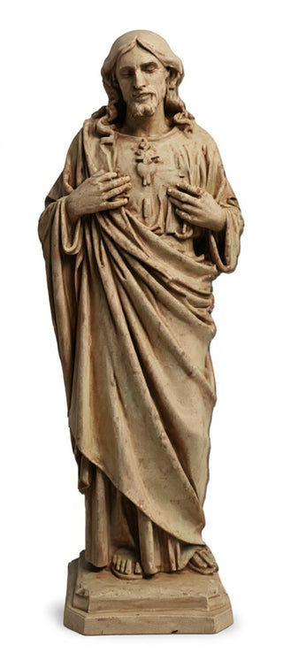Sacred Heart-16" Statue - 16-inch