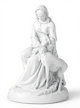 Saint Clare Of Assissi Statue - 19-inch