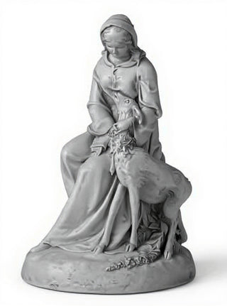 Saint Clare Of Assissi Statue - 19-inch