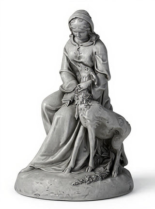 Saint Clare Of Assissi Statue - 19-inch