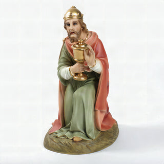 King Caspar Statue - 21-inch - Realistic Color - Hand-Painted