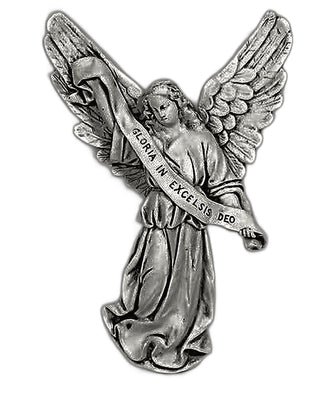 Gloria In Excelsis Deo (Wall) Statue - 18-inch