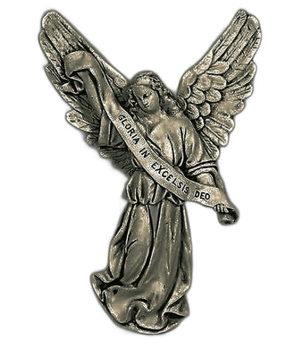 Gloria In Excelsis Deo (Wall) Statue - 18-inch