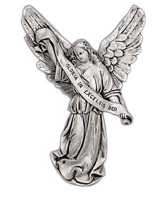 Gloria In Excelsis Deo (Wall) Statue - 18-inch