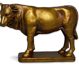 Oxen Nativity 15.5-inch Ntv1.4 Statue - 16-inch