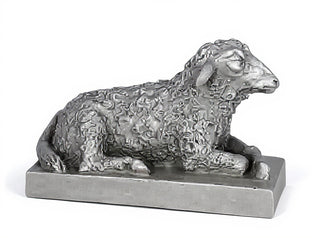 Sheep On Base 8-inch Nativity Statue - 8-inch