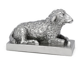 Sheep On Base 8-inch Nativity Statue - 8-inch