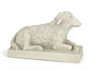 Sheep On Base 8-inch Nativity Statue - 8-inch