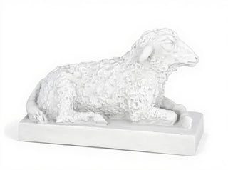 Sheep On Base 8-inch Nativity Statue - 8-inch