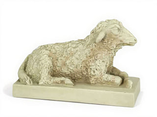Sheep On Base 8-inch Nativity Statue - 8-inch