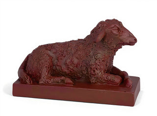 Sheep On Base 8-inch Nativity Statue - 8-inch