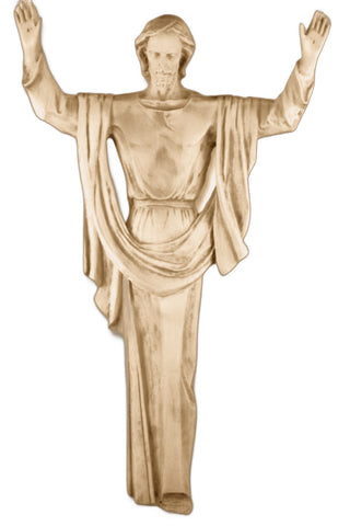 Rising Christ Wall Hanging 67" Statue - 67-inch