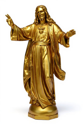 Blessing Jesus Sacred Heart Statue - 48-inch