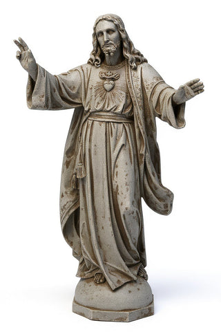 Blessing Jesus Sacred Heart Statue - 48-inch