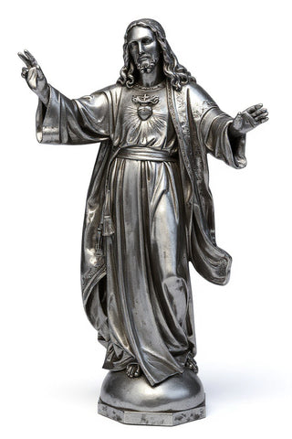 Blessing Jesus Sacred Heart Statue - 48-inch