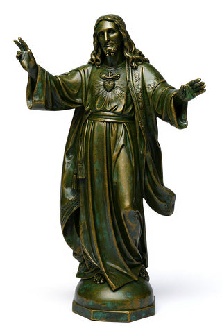 Blessing Jesus Sacred Heart Statue - 48-inch