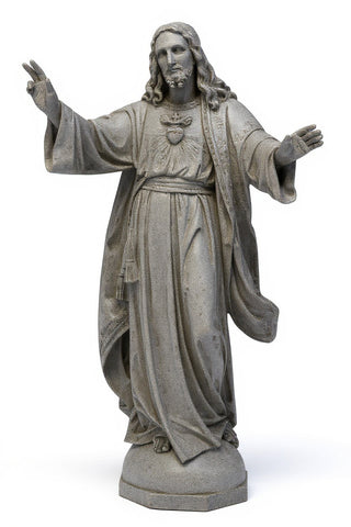 Blessing Jesus Sacred Heart Statue - 48-inch