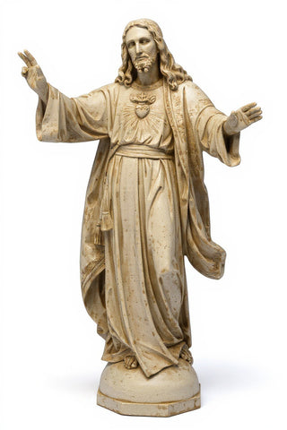 Blessing Jesus Sacred Heart Statue - 48-inch