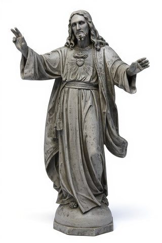 Blessing Jesus Sacred Heart Statue - 48-inch