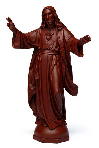 Blessing Jesus Sacred Heart Statue - 48-inch