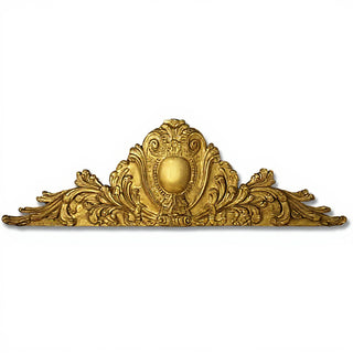 Stingwood Over-Door Architectural Panel — Antique Gold finish